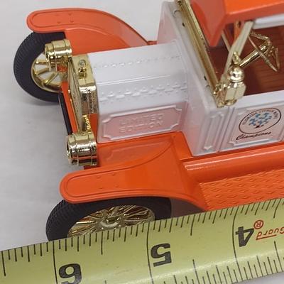 ERTL Clemson Tigers 1987 ACC Champions Delivery Van Die Cast Coin Bank with Box (#29)