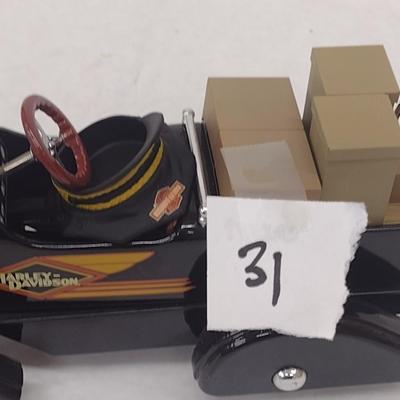Harley-Davidson Antique Roadster Delivery Truck Die Cast with Box (#31)