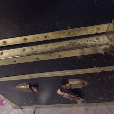 Pair of Travel Trunks with Keys