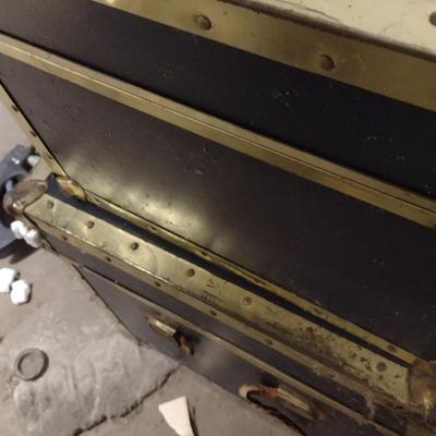 Pair of Travel Trunks with Keys