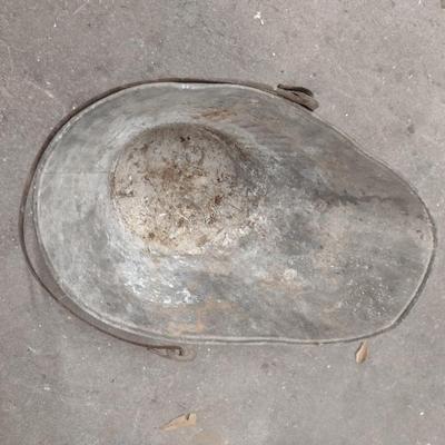 Vintage Galvanized Metal Ash Bucket (Choice A)