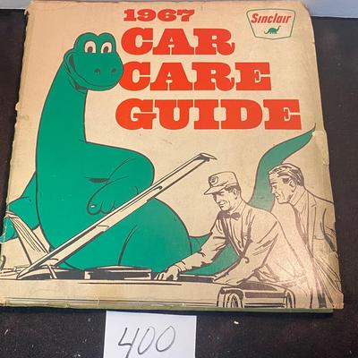 Vintage 1967 Sinclair Car Care Guide