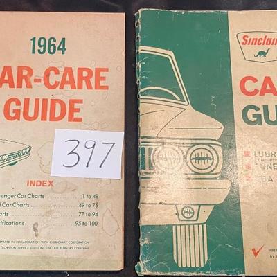 Vintage 1963-64 Sinclair Car Care Guide