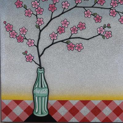 "Pop Ikebana Cherry Coke"