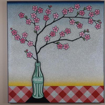 "Pop Ikebana Cherry Coke"