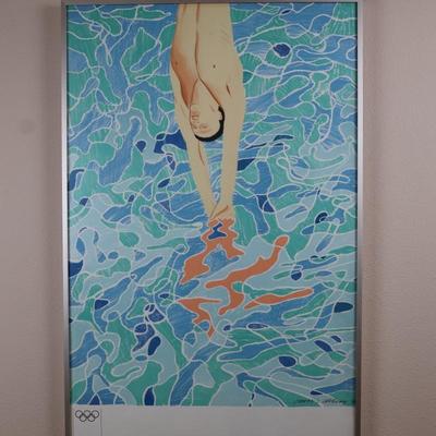 David Hockney "Olympische Spiele Munchen"