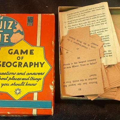 Vintage Games and Letter Puzzle