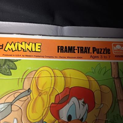 DISNEY'S MICKEY MOUSE & NANCY AND SLUGGO FRAME TRAY PUZZLES
