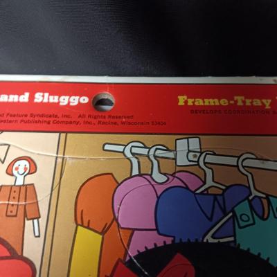 DISNEY'S MICKEY MOUSE & NANCY AND SLUGGO FRAME TRAY PUZZLES
