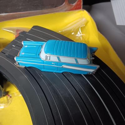 VINTAGE PRETZEL BENDER TABLE TOP RACEWAY