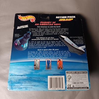 HOT WHEELS "JOHN GLENN" COMMEMORATING MISSION STS-95