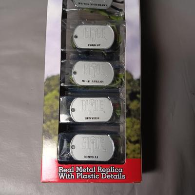 NIB GI JOE REAL METAL REPLICA WITH PLASTIC DETAILS