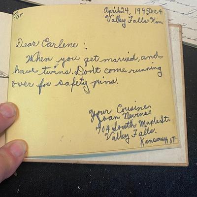 Vintage Autograph Books