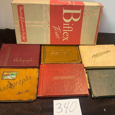Vintage Autograph Books