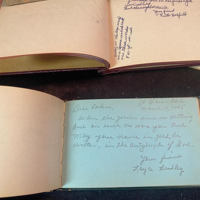 Vintage Autograph Books