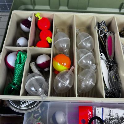 PLANO Tackle Box with Tackle Green 