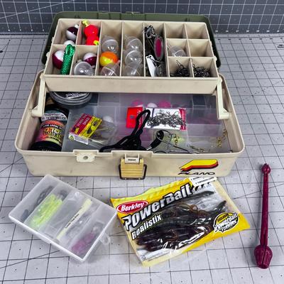 PLANO Tackle Box with Tackle Green 