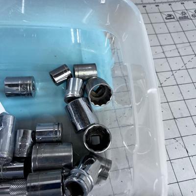 Sockets All Sizes; 3/8, 1/2, 1/4 - Got it All 