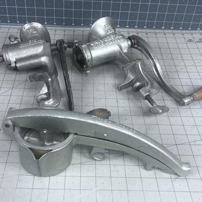 Food Grinder and Lemon Squeezer 
