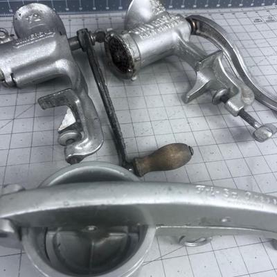 Food Grinder and Lemon Squeezer 