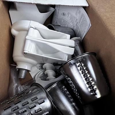 Kitchen AID Attachment Pack. 