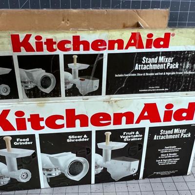 Kitchen AID Attachment Pack. 