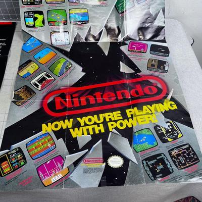 2 Vintage NINTENDO Posters, History Here! 