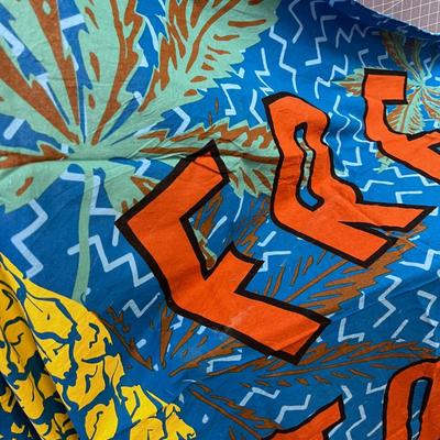 Banner with Pot Leaves