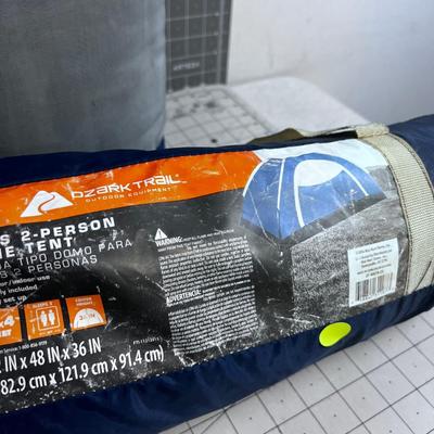 Sleeping Pad, Pup Tent, Fleece Blanket and Hammock