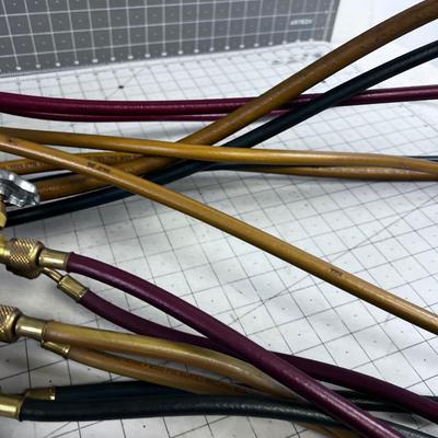 SET OF YELLOW JACKET GAUGES 