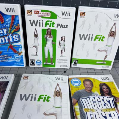 (6) Wii Fitness Games
