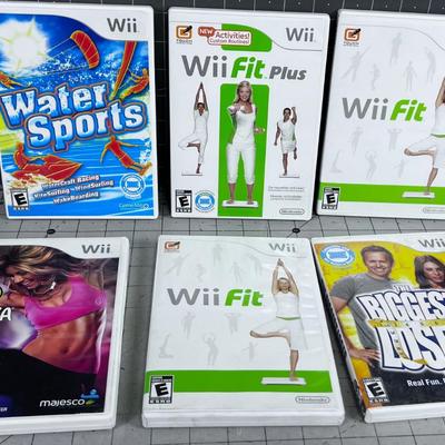 (6) Wii Fitness Games