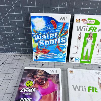 (6) Wii Fitness Games