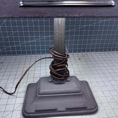 VINTAGE Steam PUNK Industrial Desk Lamp