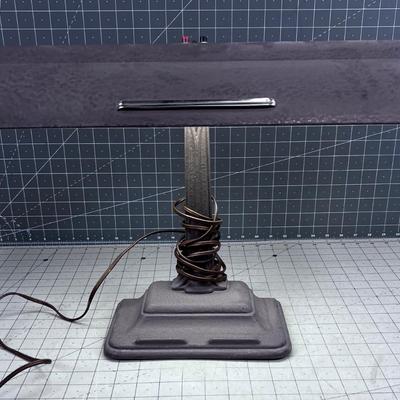 VINTAGE Steam PUNK Industrial Desk Lamp