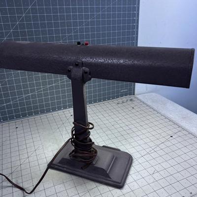 VINTAGE Steam PUNK Industrial Desk Lamp