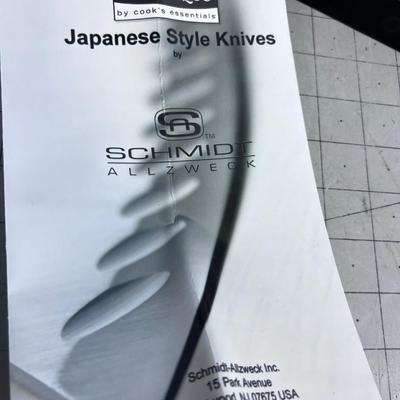 Technics Japanese Style KNIVES, New 