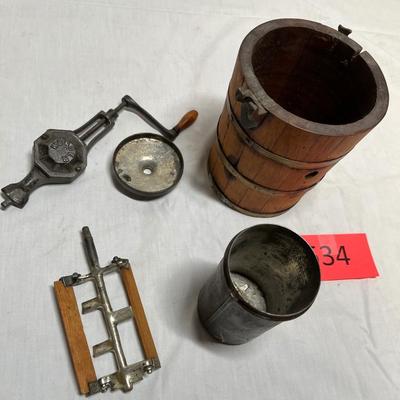 Antique Salesman sample Ice Cream maker