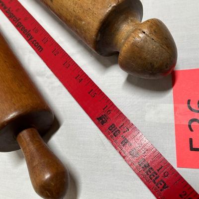 Antique rolling pins