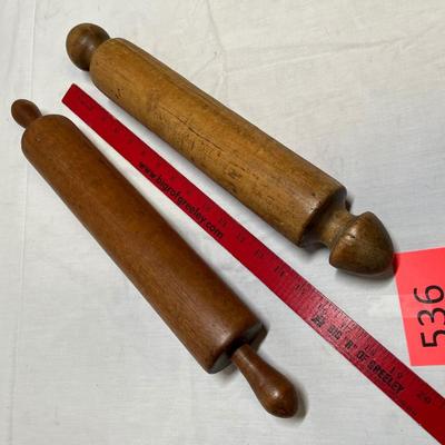 Antique rolling pins