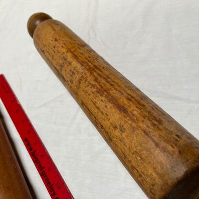 Antique rolling pins