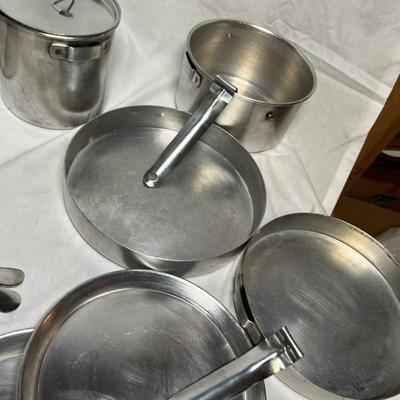 Aluminum camp cook ware