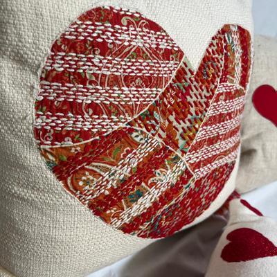 Lot #2 Valentine's Throw pillows