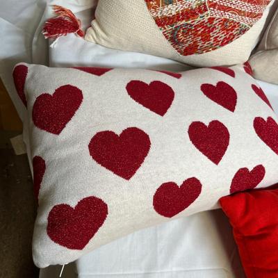 Lot #2 Valentine's Throw pillows
