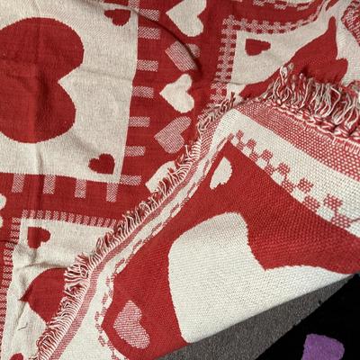 Small throw Valentines