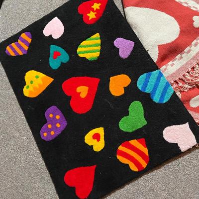 Small throw Valentines