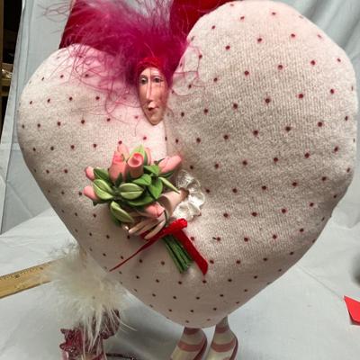 Byers Choice Valentines woman & other