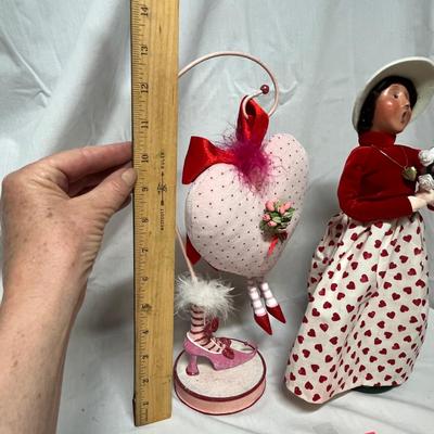 Byers Choice Valentines woman & other