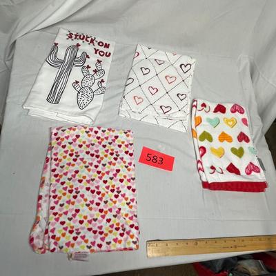 Valentine's Tea towels