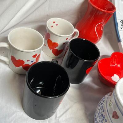 Valentines pottery